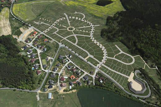 Ortofoto zákres plánované zástavby