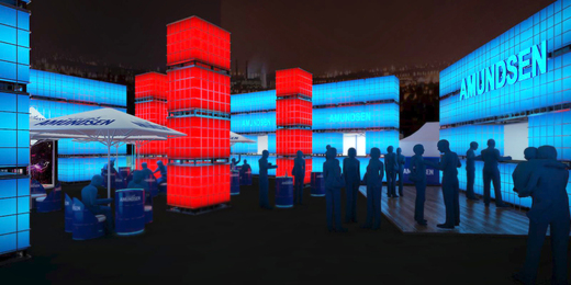 Výstavní expozice Amundsen
