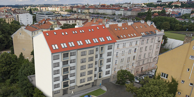 Zákres bytový dům